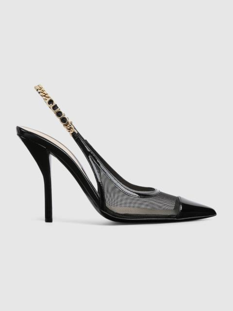 Gucci Signoria slingback pump