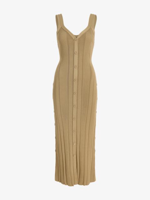 Ellis Dress in Column Rib