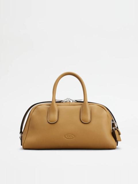 TOD'S DARSENA IN LEATHER SMALL - BROWN