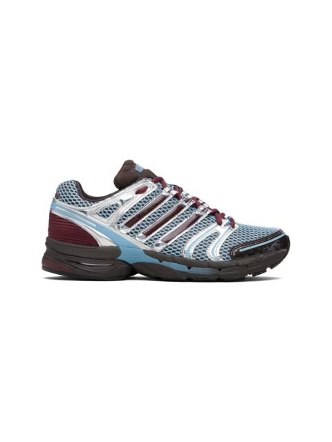 Blue & Burgundy Adistar Control 5 Sneakers