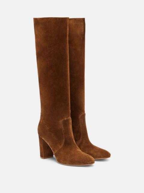 Glen 45 suede knee-high boots