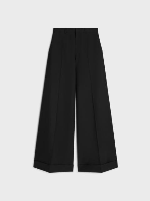 long docks trousers IN wool gabardine