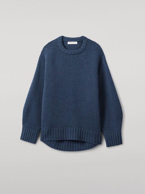 Relaxed Navy Cashmere Jumper
