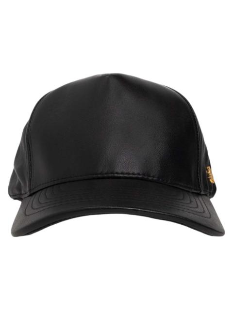 AMIRI MA Pin Full Leather Hat Black