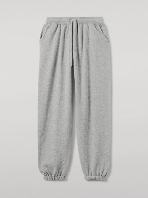 Tapered Cashmere Grey Joggers