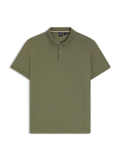 PALLAS POLO SHIRT IN COTTON PIQUÉ WITH LOGO DETAILS