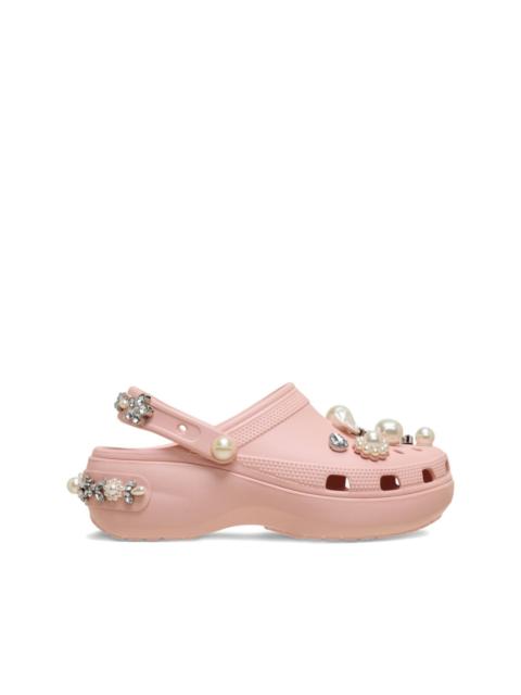 x Simone Rocha pearl-embellishment clogs