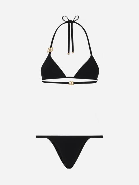 Triangle bikini with DG logo