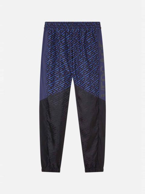 La Greca Print Joggers