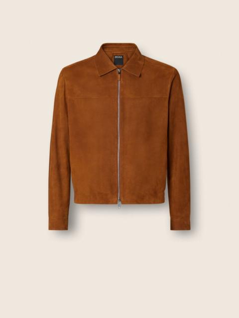 SUEDE BLOUSON