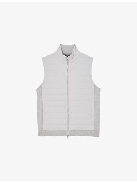 Newford Funnel-Neck Quilted Gilet