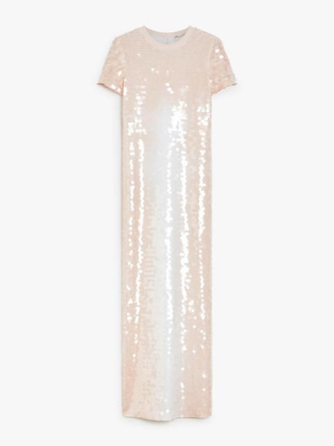 Long sequinned dress