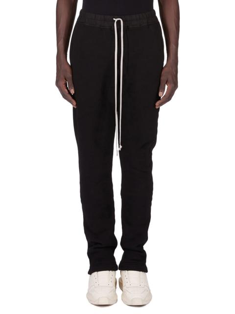 drawstring cotton trousers