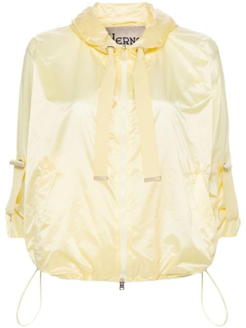 semi-sheer A-line jacket