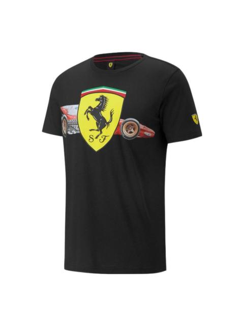 PUMA Scuderia Ferrari Shield Tee 'Black' 535851-01