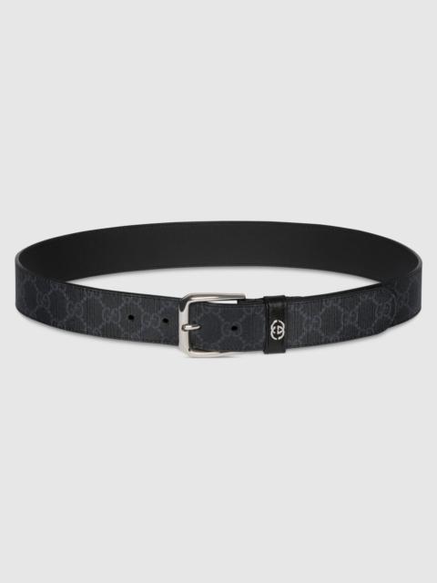 Belt with Interlocking G detail