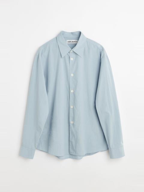 Beyond Shirt Powder Blue Liquid Poplin