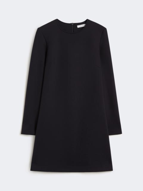 Short scuba jersey dress - ULTRAMARINE