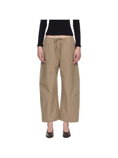 Beige Kyoto Carpenter Trousers