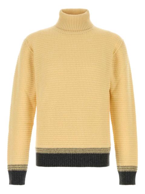 roll-neck cashmere sweater