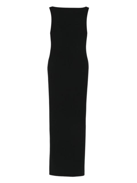 Imogen boat-neck maxi dress
