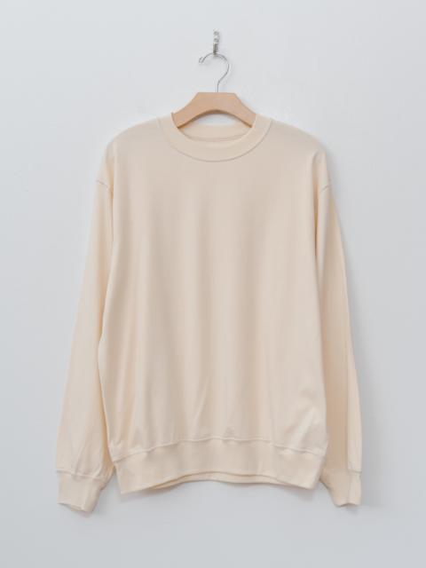Silk Cotton L/S Pullover - Ivory