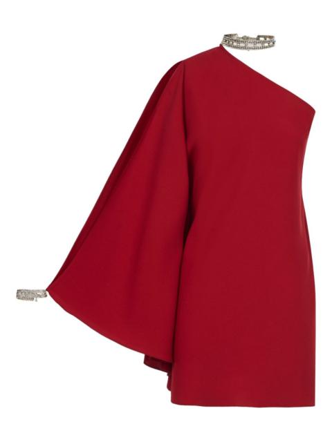 Bolkan Crystal one-shoulder mini dress