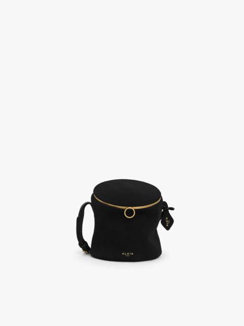 LA CANETTE SMALL BAG IN SUEDE GOATSKIN