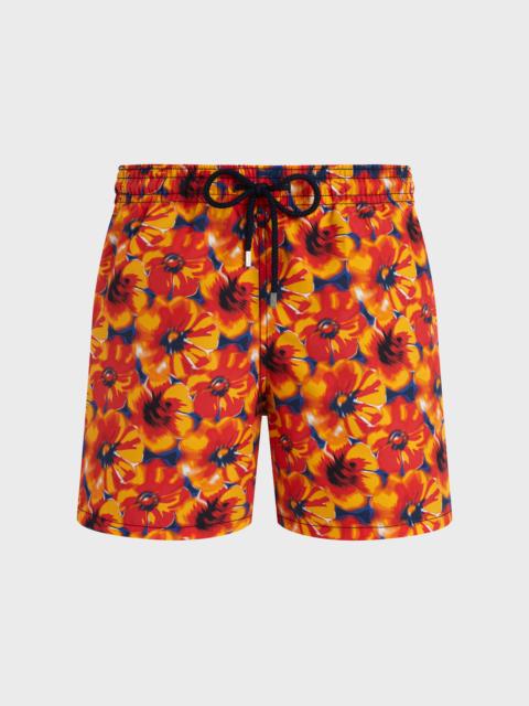 MEN SWIM SHORTS POPPIES