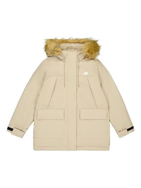 (WMNS) New Balance Winter Mid-Down Jacket 'Beige' AWJ34305-SOT