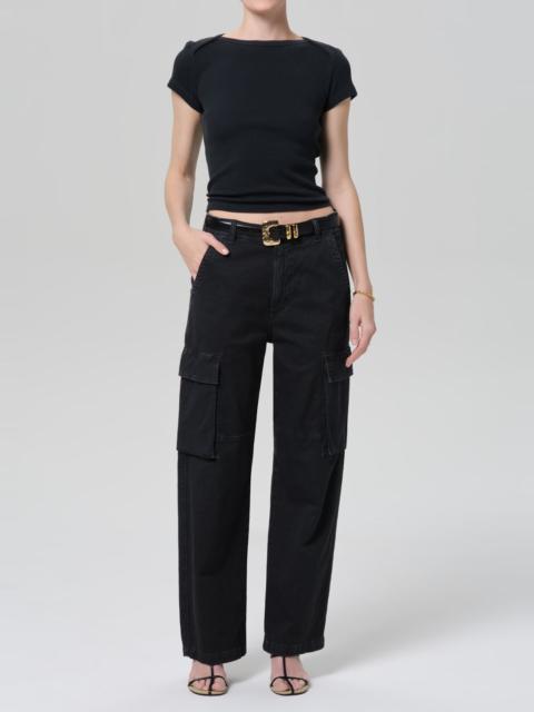 Baby Waffle Tee
In Washed Black