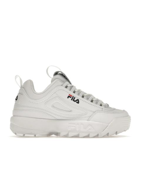Fila Disruptor 2 White Navy Red (Women's)