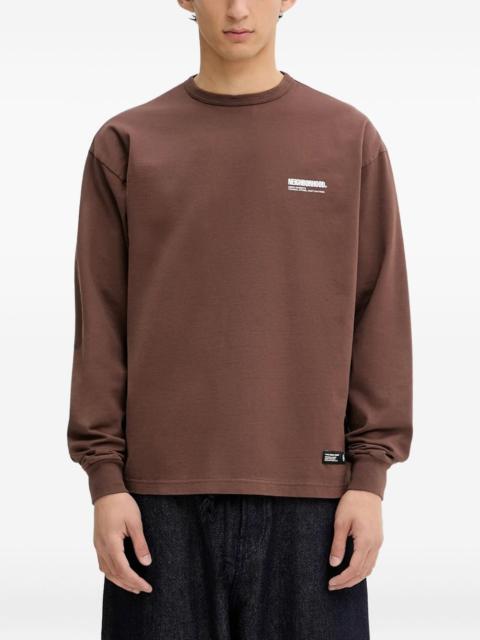 logo-print long-sleeve sweatshirt