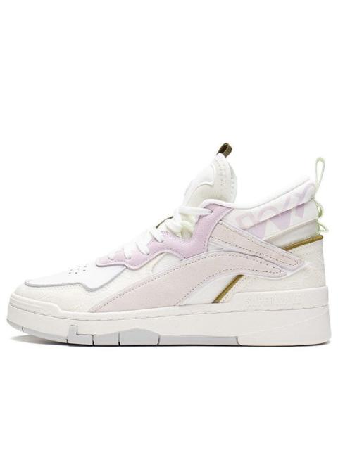 (WMNS) Li-Ning Superwave Mid 'White Pink' AGCS106-3
