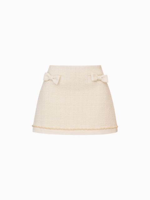 Edeness Tweed Mini Skirt