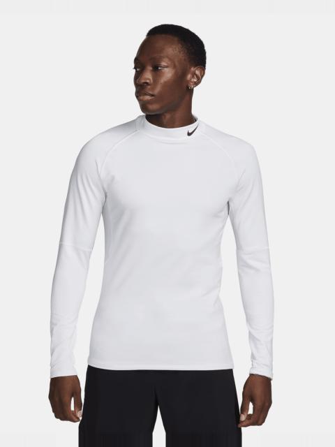Nike Pro Men's Dri-FIT Warm Long-Sleeve Fitness Mock