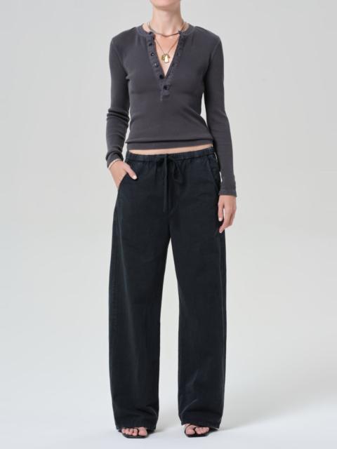 Drea Waffle Henley
In Charcoal