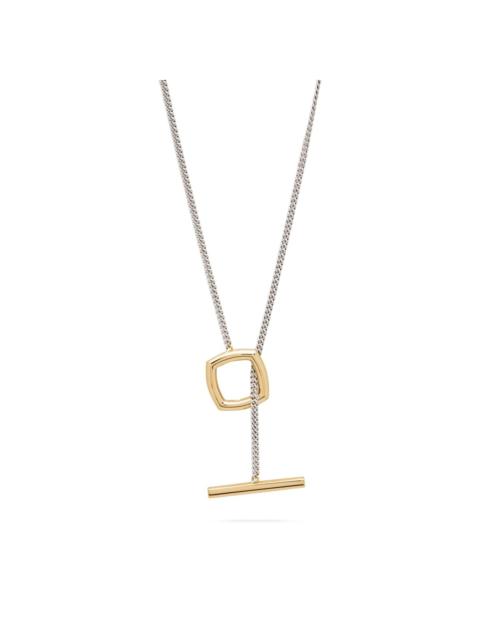 square-shape necklace