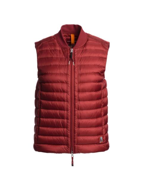 Rosanna zip-up quilted gilet
