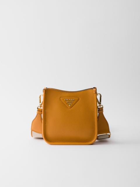 Leather mini shoulder bag