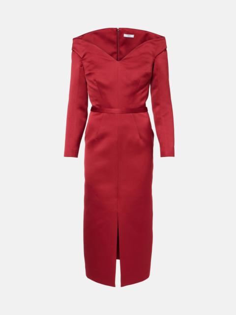 Asuman off-shoulder midi dress