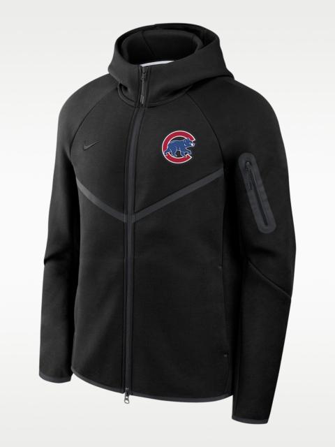 Chicago Cubs Tech Fleece Windrunner Men's Nike MLB Full-Zip Hooded Jacket