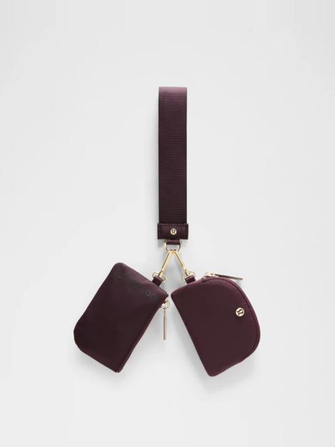 Dual Pouch Wristlet