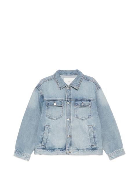 flap-pocket denim jacket