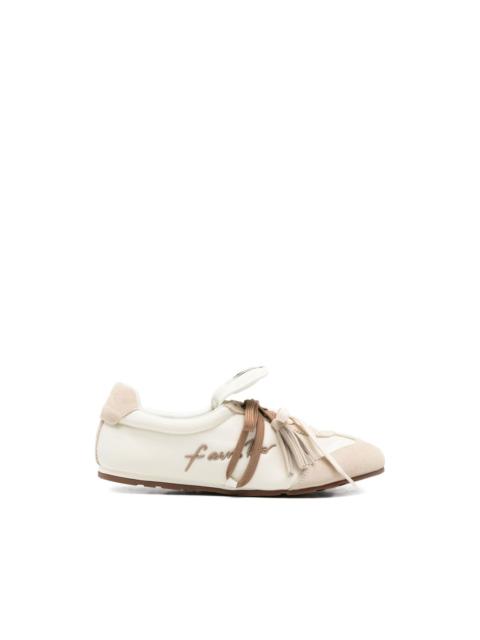 tassel-lace sneakers