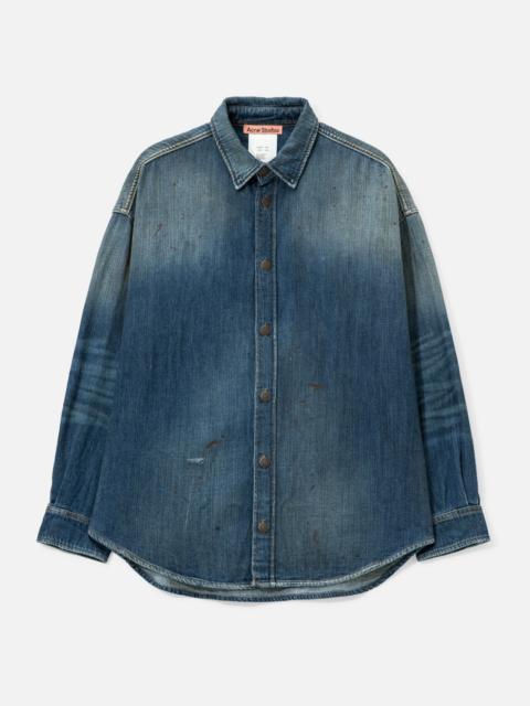 DENIM LONG SLEEVE SHIRTS