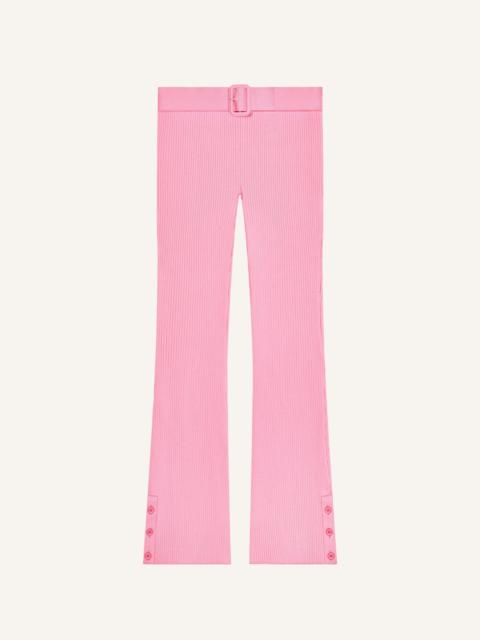CAPRI RIB KNIT PANTS