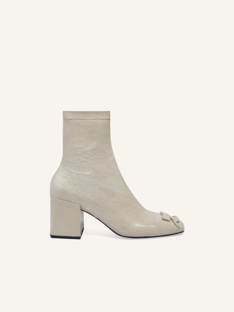 REEDITION VINYL ANKLE BOOTS