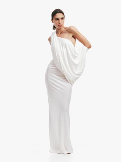 Aiba Draped Jersey Tee Dress