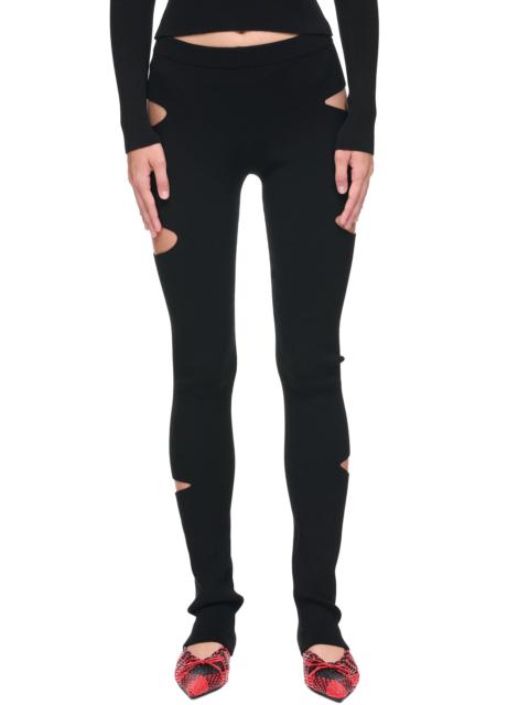 Cut-Out Knit Pants